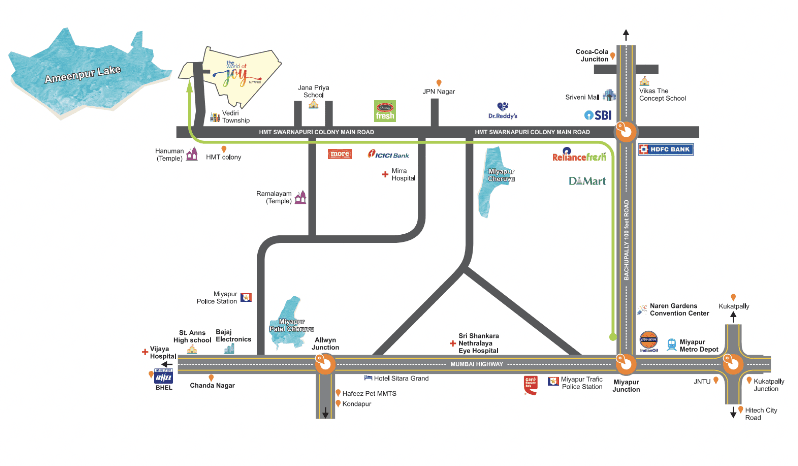 location map